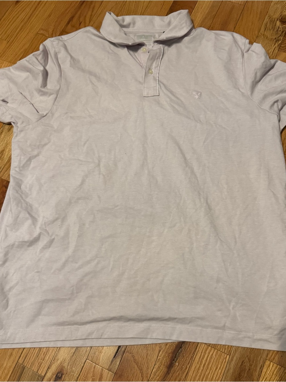 American Eagle Outfitters Light Lavender Polo Shirt